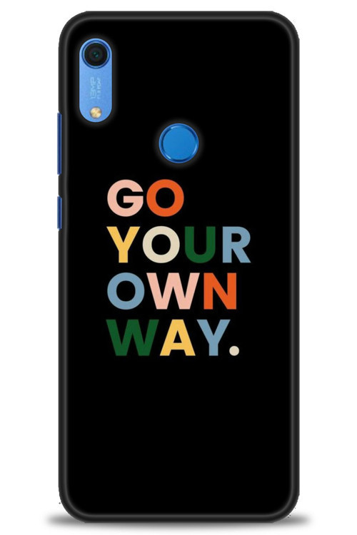 Huawei Y6S Kılıf HD Baskılı Kılıf - Go Your