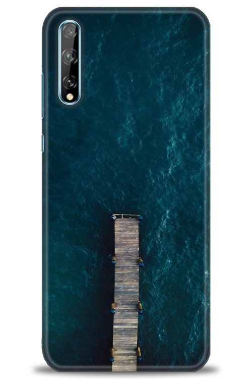 Huawei Y8P Kılıf HD Baskılı Kılıf - İskele