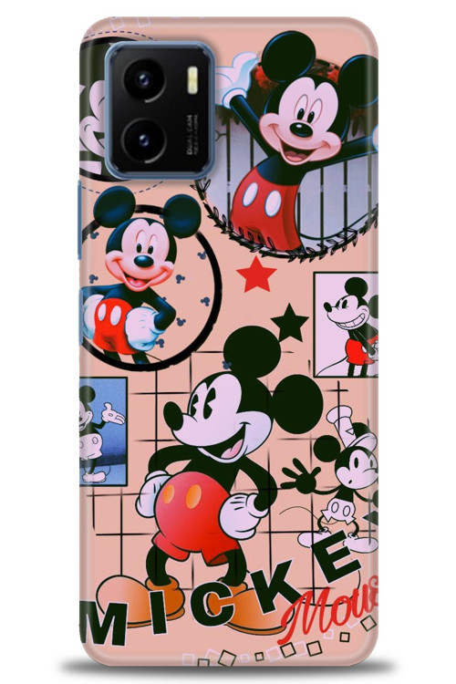 Vivo Y33S Kılıf HD Baskılı Kılıf - Mickey Mouse