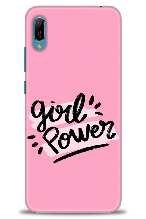Huawei Y6 2019 Kılıf HD Baskılı Kılıf - Girll Power