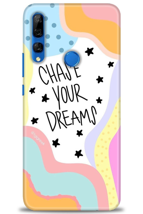 Huawei Y9 Prime 2019 Kılıf HD Baskılı Kılıf - Chase Your Dreams