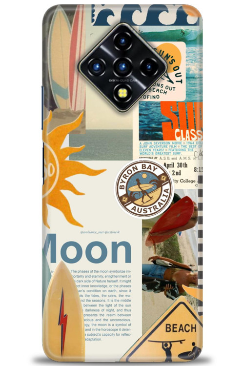 İnfinix Zero 8 Kılıf HD Baskılı Kılıf - Moon