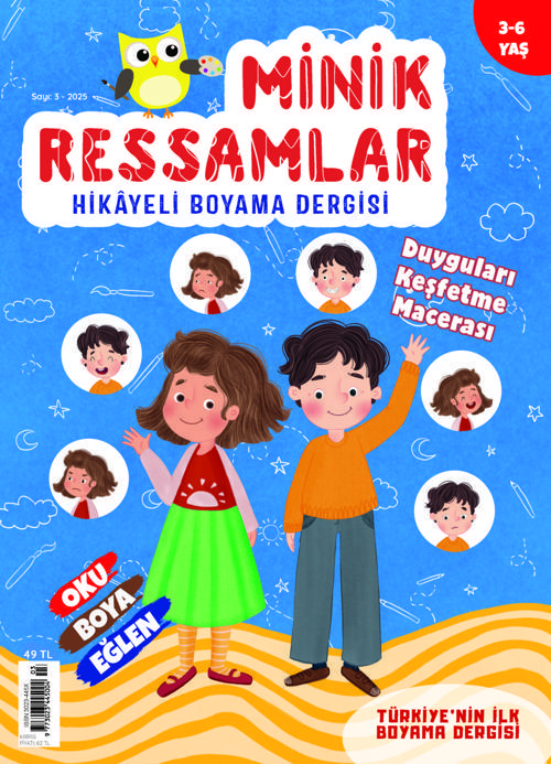 MİNİK RESSAMLAR 1 YIL ABONELİK ( YILDA 4 SAYI )