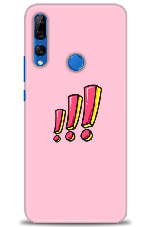 Huawei Y9 Prime 2019 Kılıf HD Baskılı Kılıf - Ünlem
