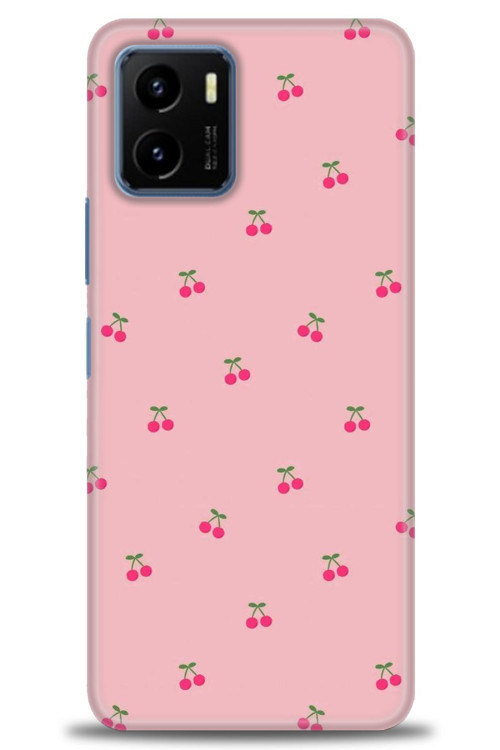 Vivo Y32 Kılıf HD Baskılı Kılıf - Minik Kirazlar
