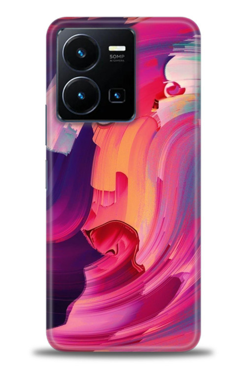 Vivo Y35 Kılıf HD Baskılı Kılıf - Renkler