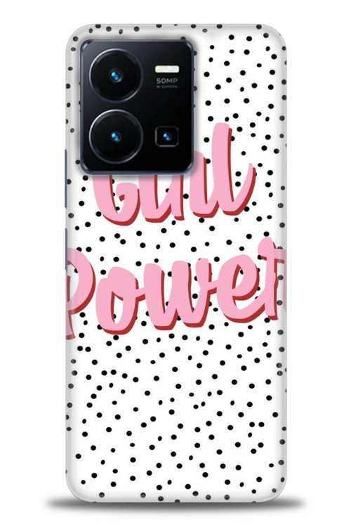 Vivo Y35 Kılıf HD Baskılı Kılıf - Girl Power