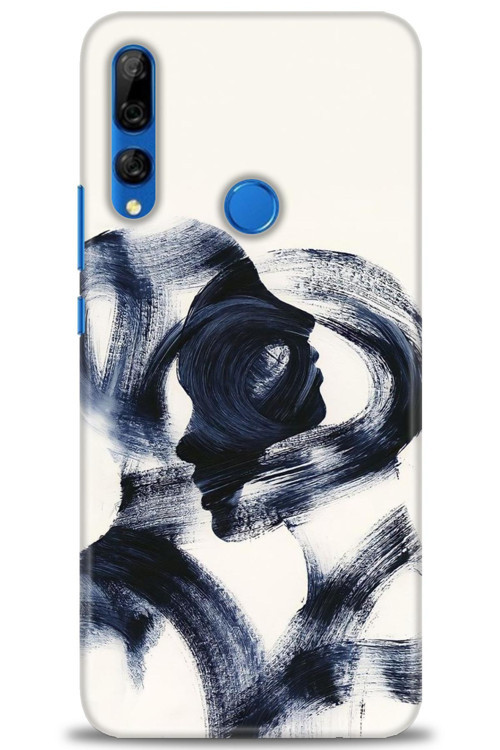 Huawei Y9 Prime 2019 Kılıf HD Baskılı Kılıf - Adam ve Kadın