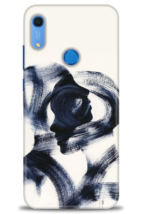 Huawei Y6S Kılıf HD Baskılı Kılıf - Adam ve Kadın