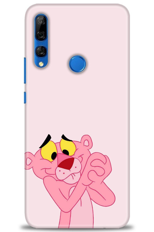 Huawei Y9 Prime 2019 Kılıf HD Baskılı Kılıf - Pembe Panter