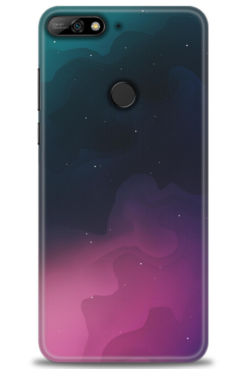 Huawei Y7 2018 Kılıf HD Baskılı Kılıf - Gökyüzü