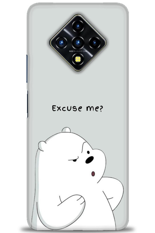 İnfinix Zero 8 Kılıf HD Baskılı Kılıf - Excuse Me