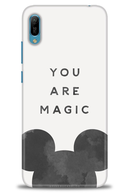 Huawei Y6 2019 Kılıf HD Baskılı Kılıf - You Are Magic