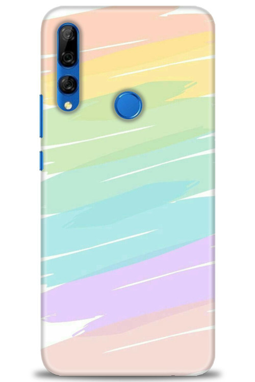 Huawei Y9 Prime 2019 Kılıf HD Baskılı Kılıf - Renk Paleti