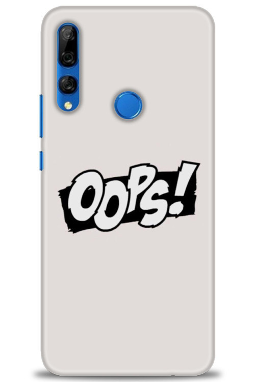Huawei Y9 Prime 2019 Kılıf HD Baskılı Kılıf - Oops!