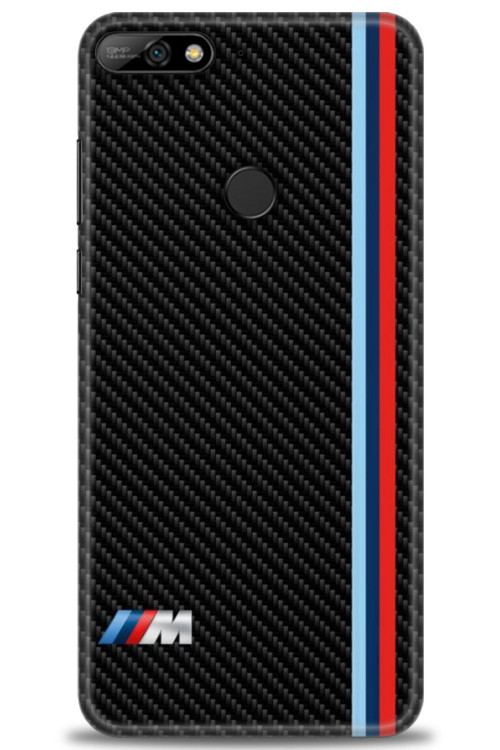 Huawei Y7 2018 Kılıf HD Baskılı Kılıf - BMW