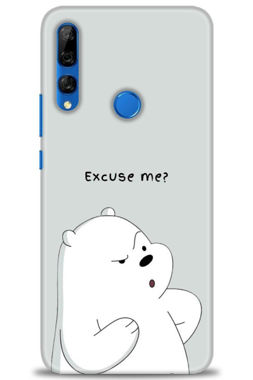 Huawei Y9 Prime 2019 Kılıf HD Baskılı Kılıf - Excuse Me