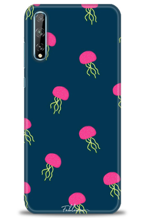 Huawei Y8P Kılıf HD Baskılı Kılıf - Ahtapotlar