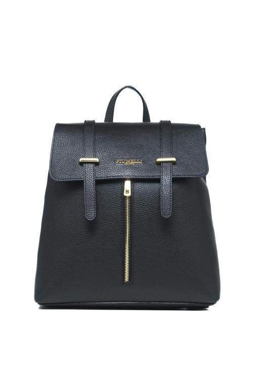 Kadın Sırt Çantası ZOIA Piumelli Milano Bag D28 Black