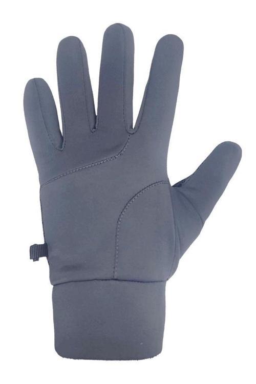 Tam Parmak Softshell Dokunmatik Parmak Özellikli Eldiven  GRİ