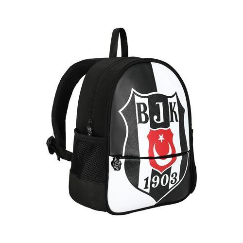 Me Çanta Anaokul Sırt Çantası Beşiktaş Bjk 1903 Logo Desenli Suni Deri 25361