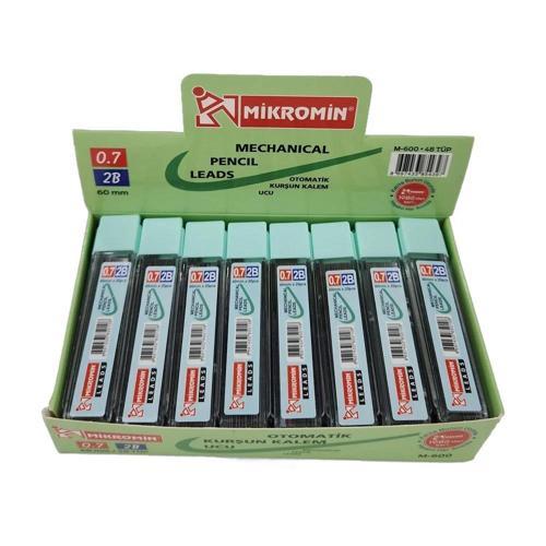 M-600 Min 0,7 Mm Versatil Kalem Ucu 2B 60 Mm 48 Li (1 Paket 48 Tüp)