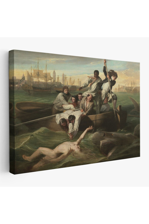 Watsob Ve Köpek Balığı Tablosu - Watson And The Shark 1779-6658