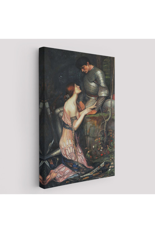 John William Waterhouse'Un Lamia Ve Şövalyesi Orenco Kanaviçe Tablosu-6263