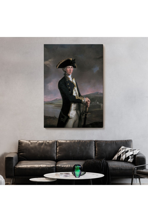 İngiliz Amiral Horatio Nelson Dekoratif Duvar Tablosu-6227