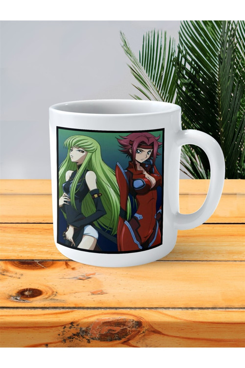 Art hedi̇ye Code Geass Lelouch of the Rebellion Baskılı kupa bardak model 12