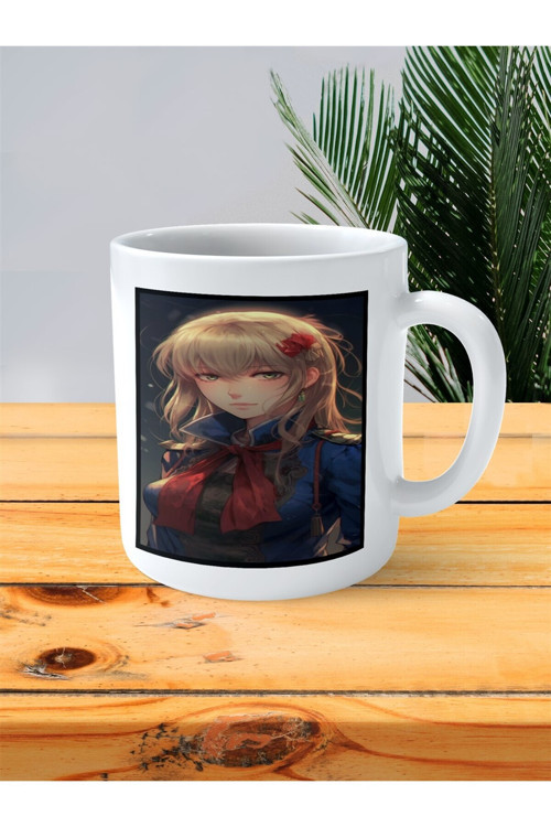 Art hedi̇ye Violet Evergarden Baskılı kupa bardak model 12