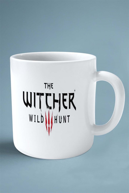 Art hedi̇ye the witcher Oyun Baskılı Kupa Bardak Çift taraflı Kişiye Özel model 4