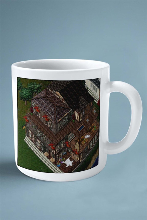 Art hedi̇ye ultima online Oyun Baskılı Kupa Bardak Çift Taraflı Baskı Kişiye Özel model 2