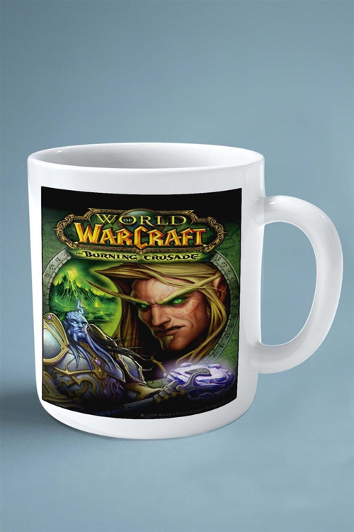 Art hedi̇ye World of Warcraft Oyun Baskılı Kupa Bardak Çift taraflı Kişiye Özel model 5