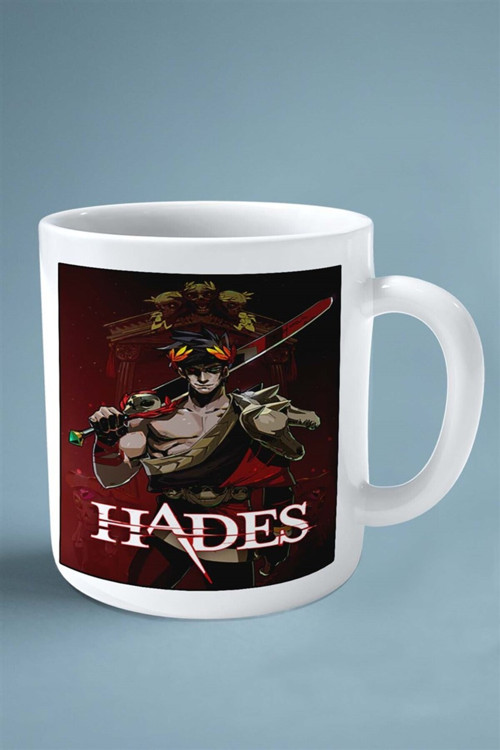 Art hedi̇ye hades oyun Baskılı Kupa Bardak Çift Taraflı Baskı Kişiye Özel model 2