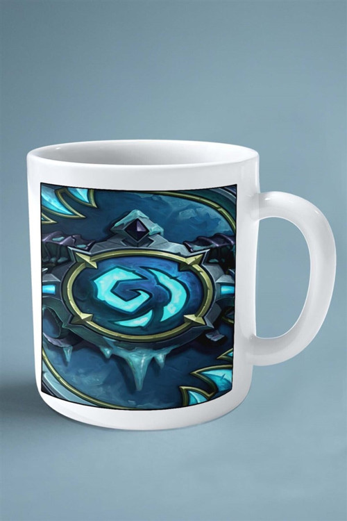 Art hedi̇ye hearthstone Oyun Baskılı Kupa Bardak Çift Taraflı Baskı Kişiye Özel model 46