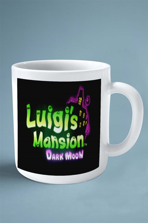 Art hedi̇ye luigi mansion oyun Baskılı Kupa Bardak Çift Taraflı Baskı Kişiye Özel model 3