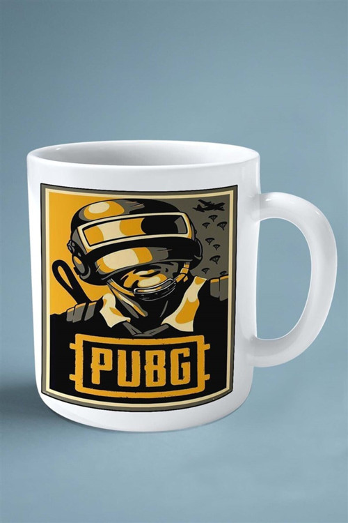 Art hedi̇ye pubg Battlegrounds Oyun Baskılı Kupa Bardak Çift taraflı Kişiye Özel model 7