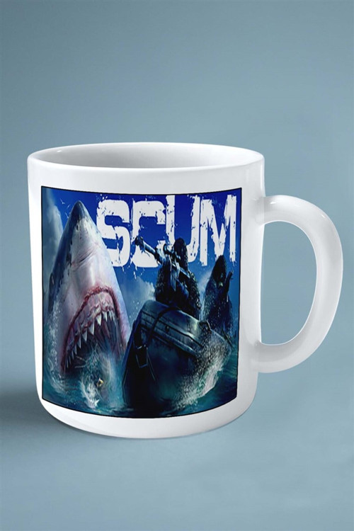 Art hedi̇ye scum oyun Baskılı Kupa Bardak Çift Taraflı Baskı Kişiye Özel model 1