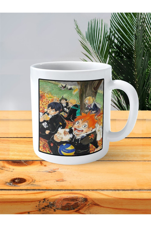 Art hedi̇ye haikyuu baskılı kupa bardak model 6