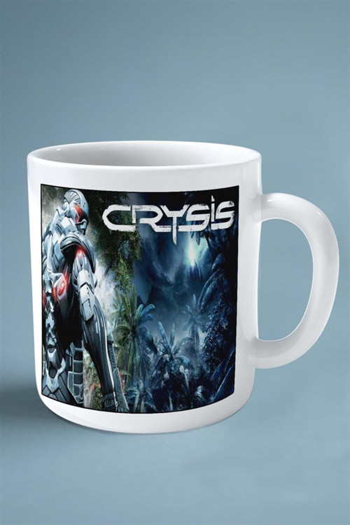 Art hedi̇ye crysis Oyun Baskılı Kupa Bardak Çift Taraflı Baskı Kişiye Özel model 32