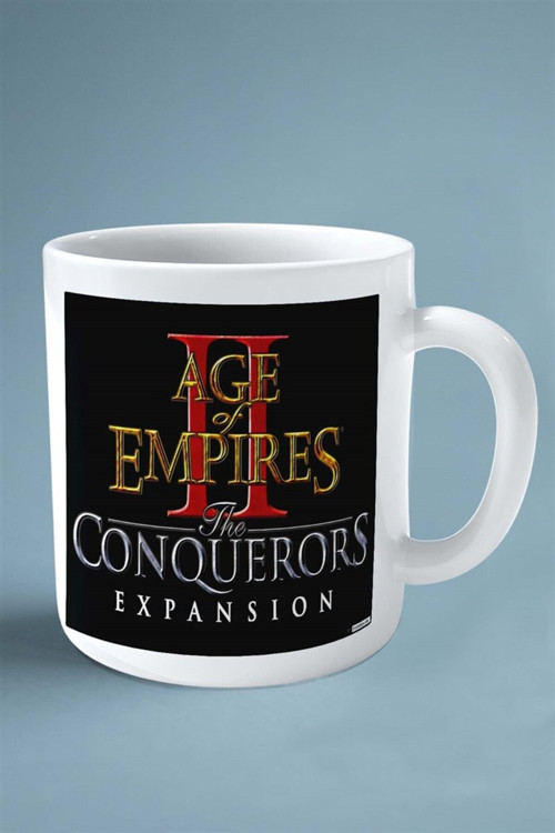 Art hedi̇ye age of empires Oyun Baskılı Kupa Bardak Çift Taraflı Baskı Kişiye Özel model 3