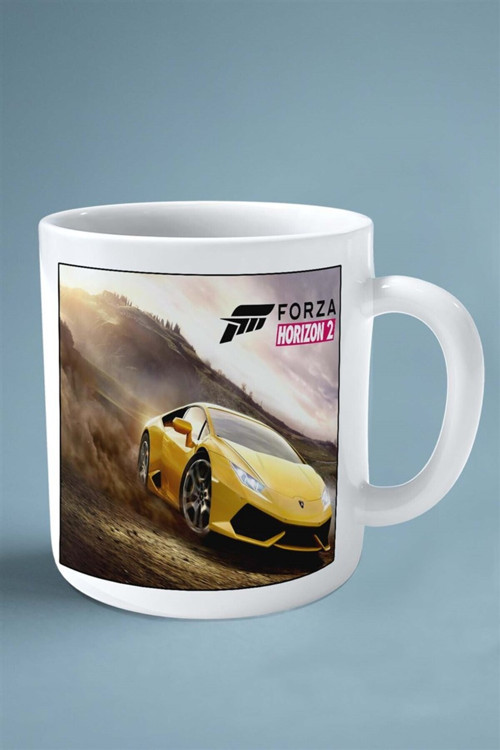 Art hedi̇ye Forza Horizon Oyun Baskılı Kupa Bardak Çift Taraflı Baskı Kişiye Özel model 8