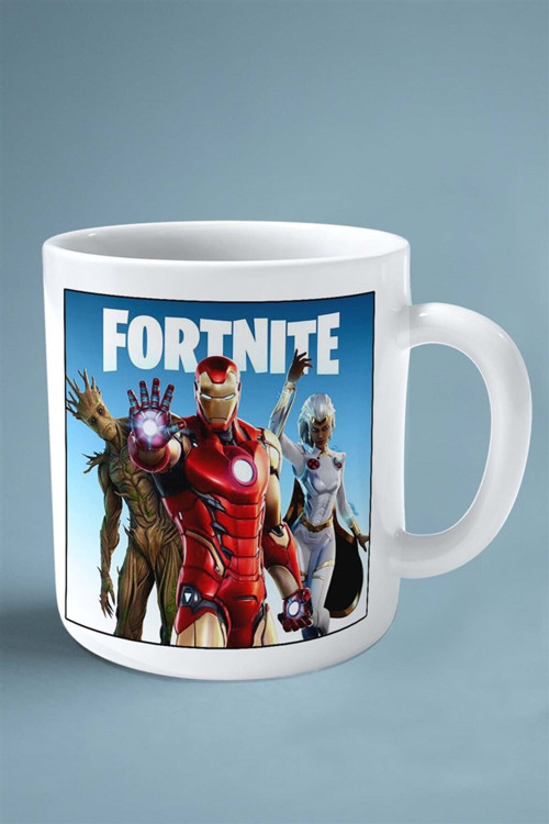 Art hedi̇ye fortnite Oyun Baskılı Kupa Bardak Çift Taraflı Baskı Kişiye Özel model 13