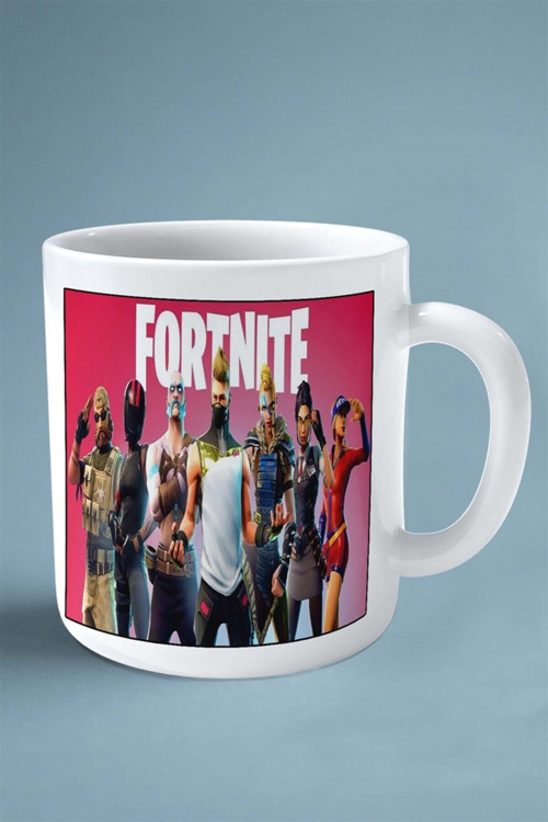 Art hedi̇ye fortnite Oyun Baskılı Kupa Bardak Çift Taraflı Baskı Kişiye Özel model 19