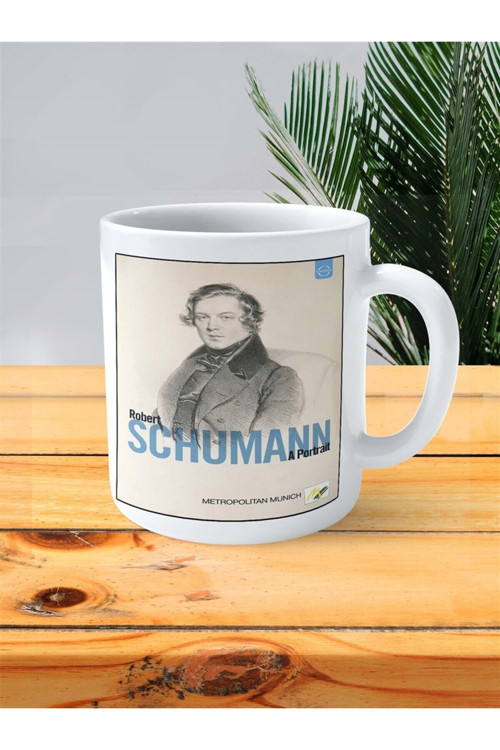 Art hedi̇ye Robert Schumann Baskılı Kupa Bardak Kişiye Özel desen 1