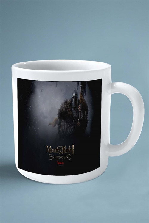 Art hedi̇ye mount blade 2 bannerlord oyun Baskılı Kupa Bardak Çift Taraflı Baskı Kişiye Özel model 6
