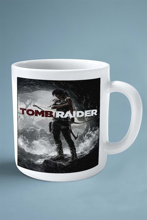 Art hedi̇ye tomb raider Oyun Baskılı Kupa Bardak Çift taraflı Kişiye Özel model 9