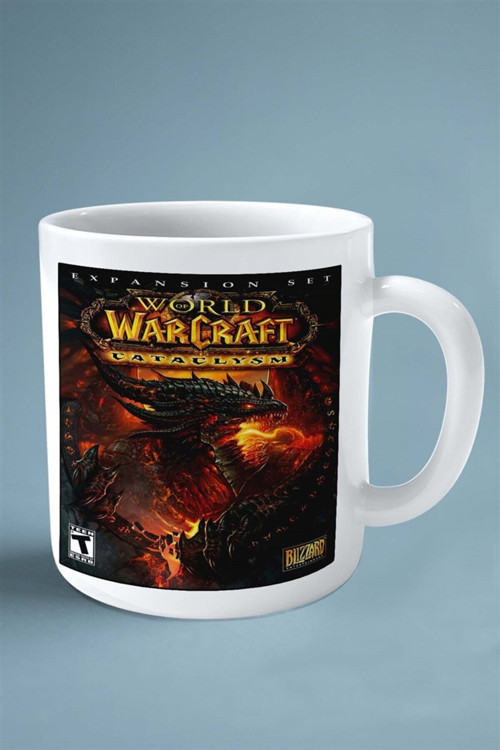 Art hedi̇ye World of Warcraft Oyun Baskılı Kupa Bardak Çift taraflı Kişiye Özel model 11