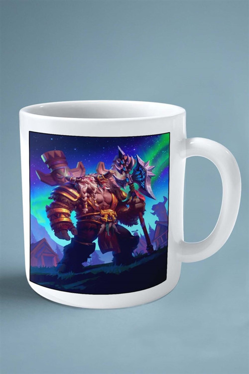 Art hedi̇ye World of Warcraft Oyun Baskılı Kupa Bardak Çift taraflı Kişiye Özel model 18